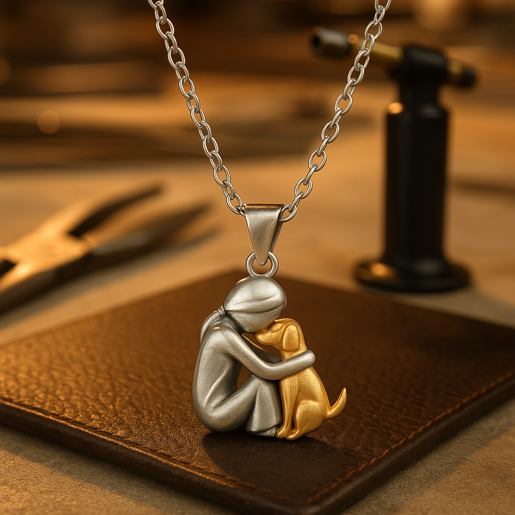 AlvaStockholm™ | Halsband med hundhänge