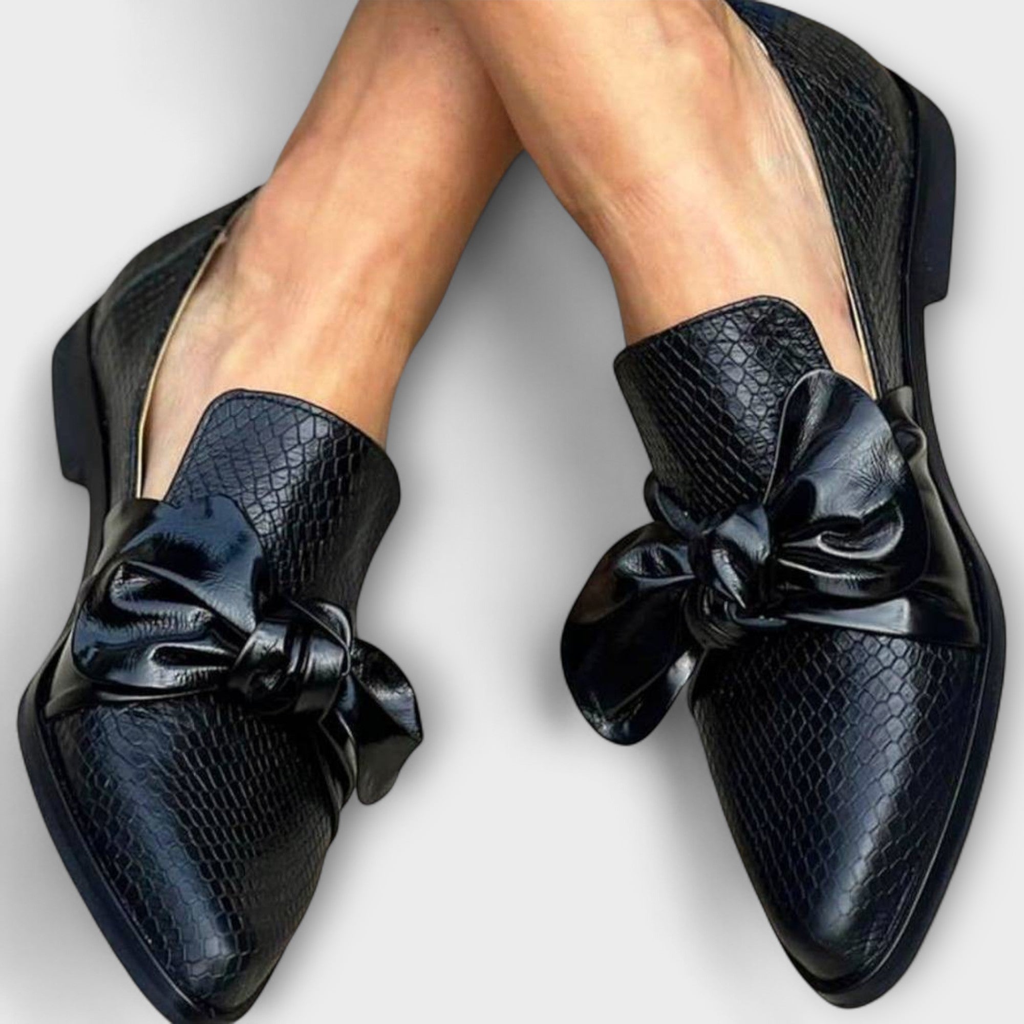 Lovisa™ | Loafer med rosettdetalj