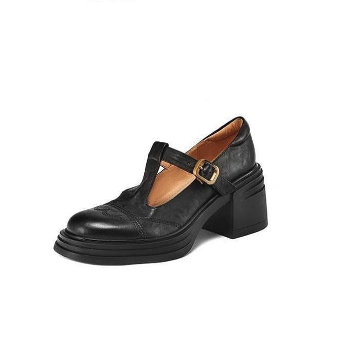 Elvana Chunky Pumps