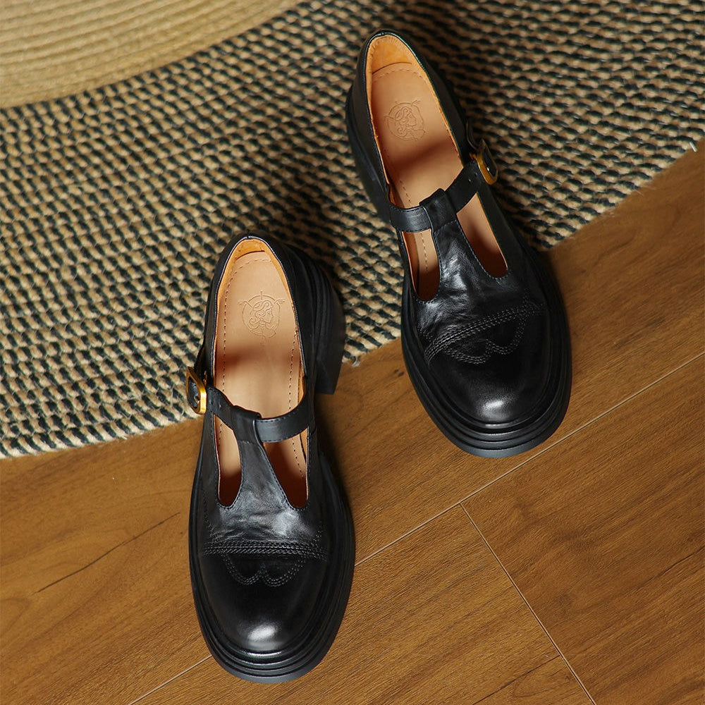 Elvana Chunky Pumps