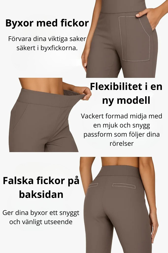 AlvaStockholm™ | den bekväma stretchbyxan för varje kvinna
