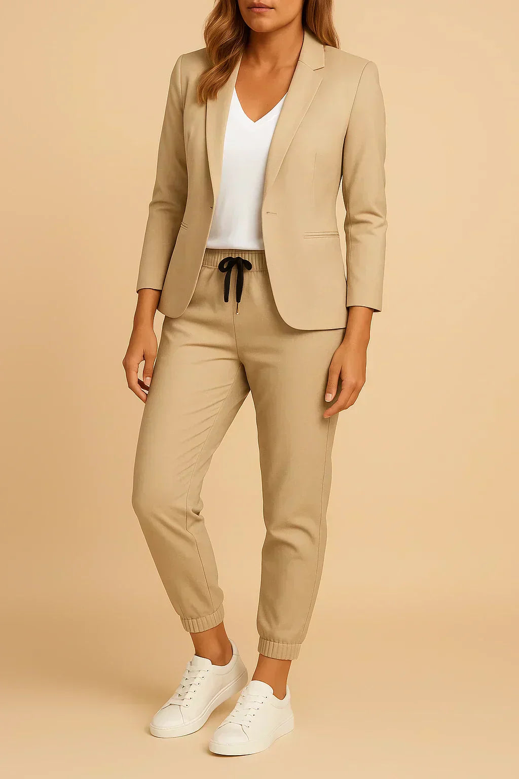 Elanova™ – Elegant Set med Kavaj och Byxor