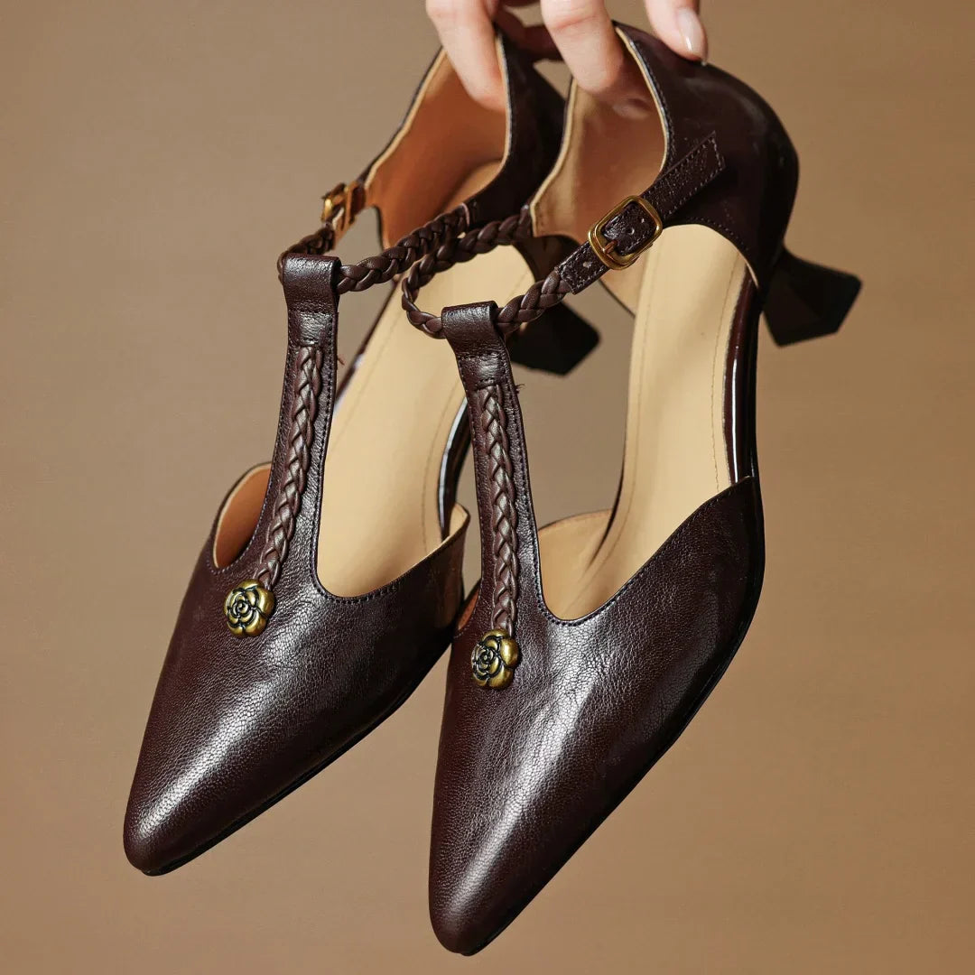 Talvanna Läder Sandaler