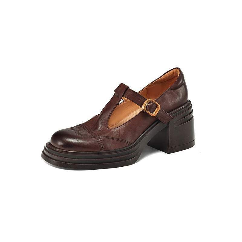 Elvana Chunky Pumps