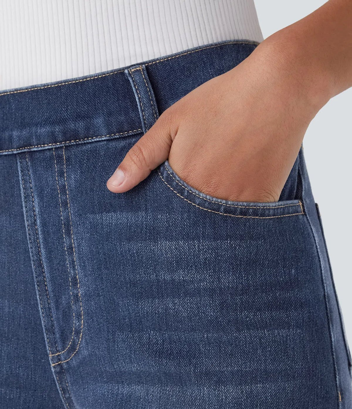 AlvaStockholm™ | Elastiska och bekväma byxor med hög midja