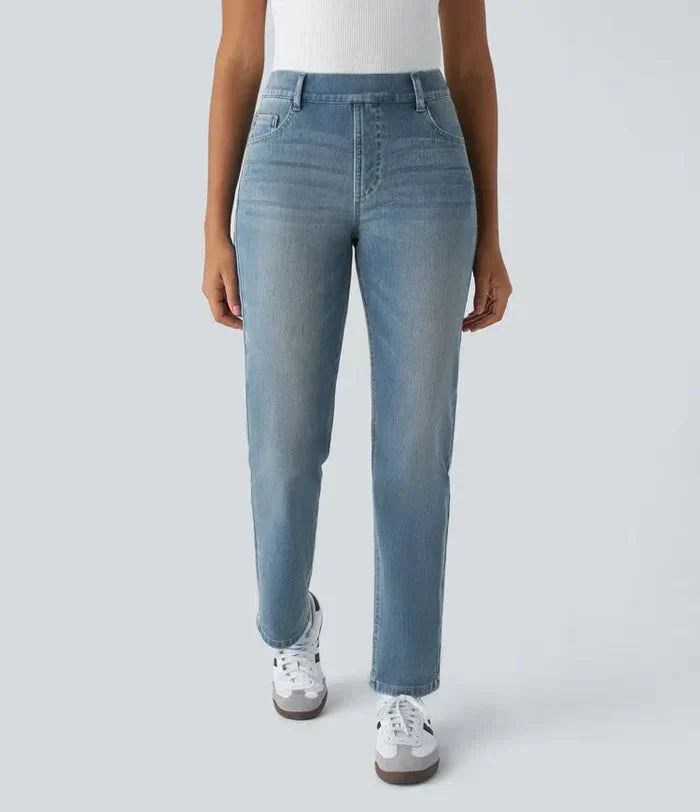 AlvaStockholm™ | Elastiska och bekväma byxor med hög midja