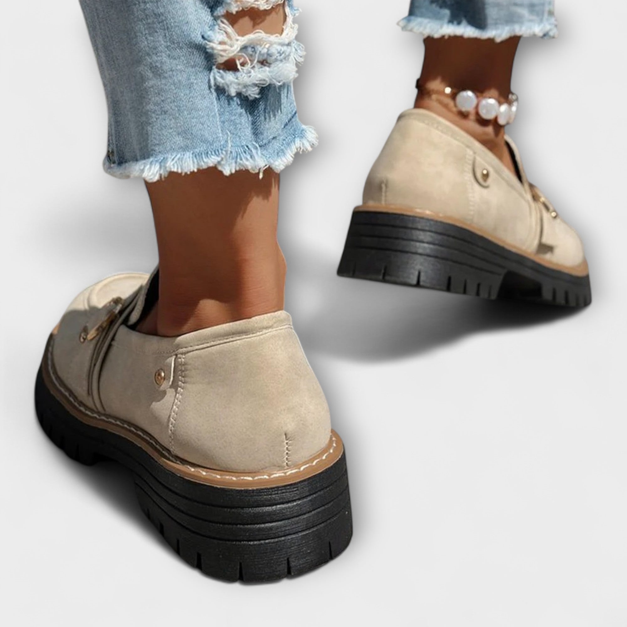 Astrid™ | Casual Loafers med Rund Tå