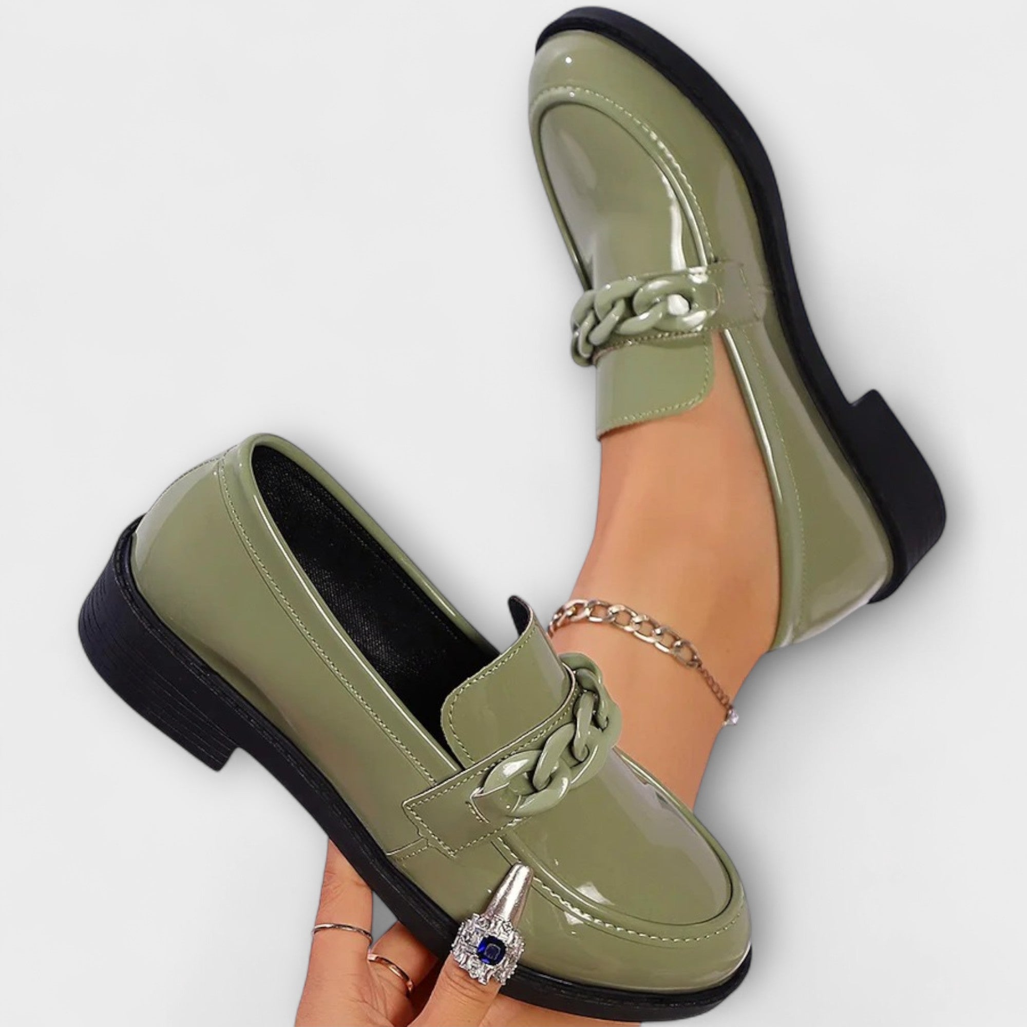 Viola™ | Rund Tå, Casual Loafers