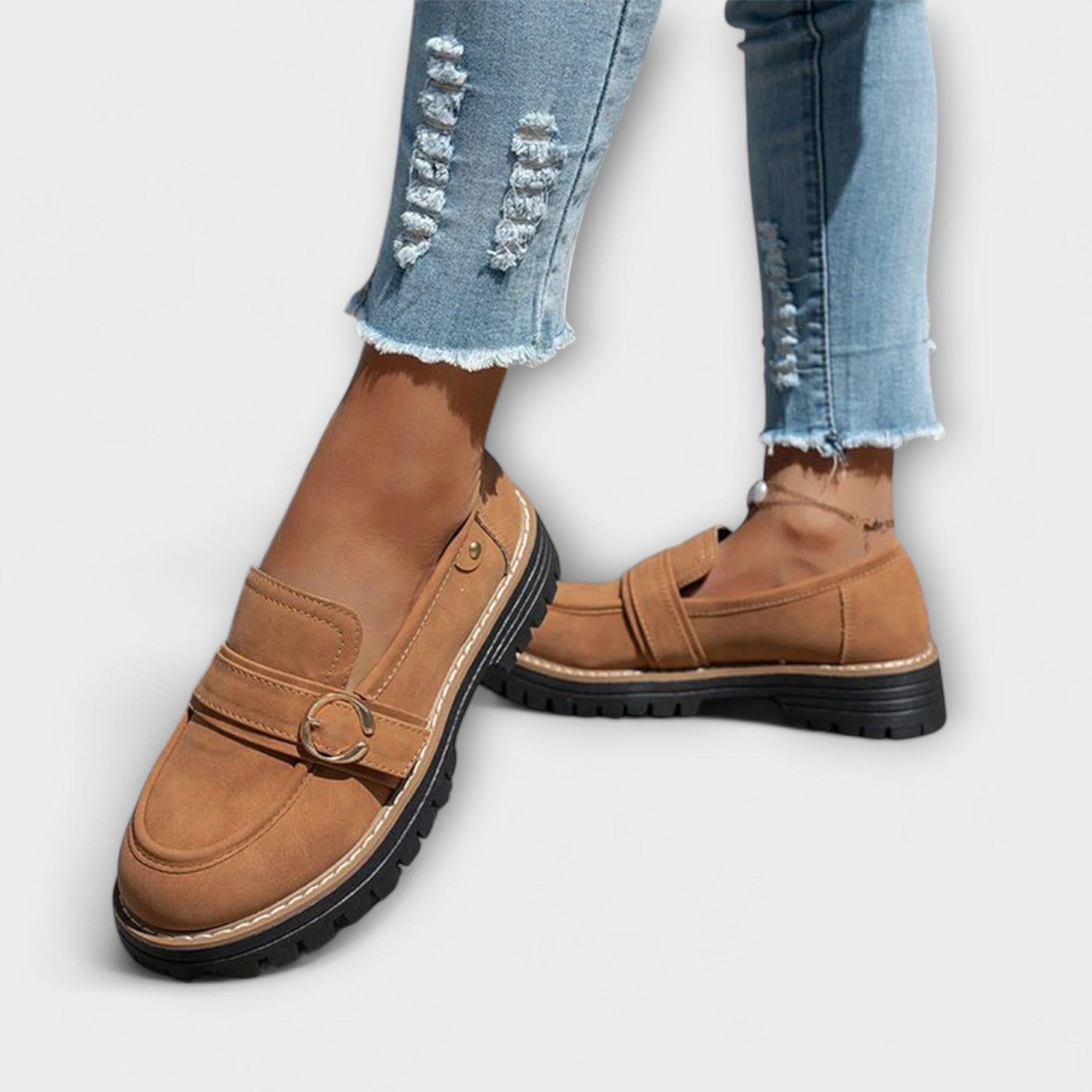 Astrid™ | Casual Loafers med Rund Tå
